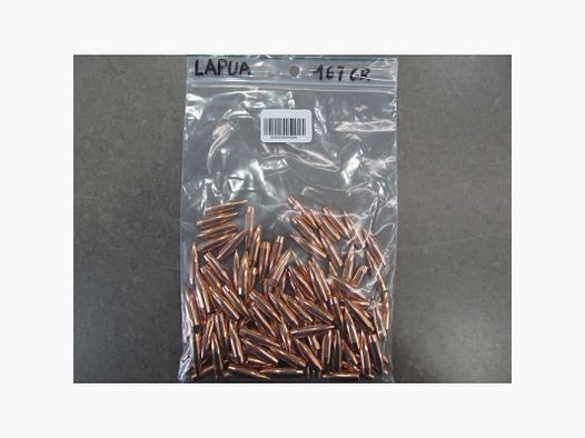 LAPUA BULLE CAL 30 167GR SCENAR