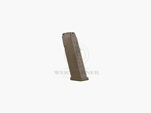 Magazin G19X 17 Schuss Zubringer schwarz coyote 39054