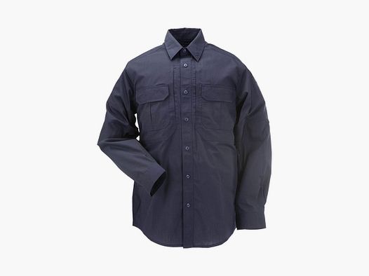 Camisa TDU Ripstop de 5.11 Tactical de manga larga azul marino - S