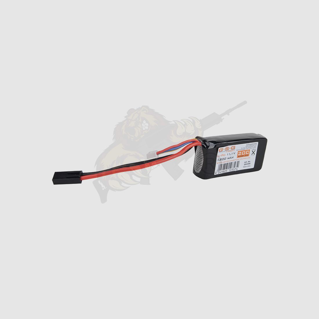 GSG Airsoft LiPo Akku 11.1V 1200mAh, 20C PEQ Micro Type