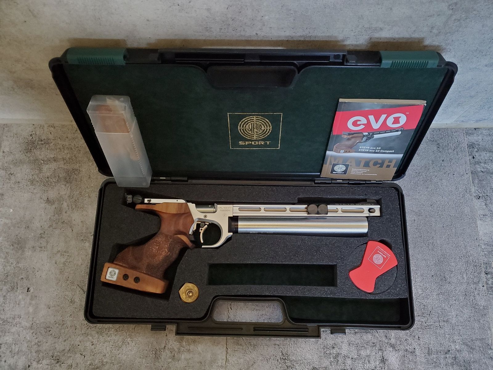 Match Luftpistole Steyr EVO 10 – BJ-06.2022 - NEUWERTIG