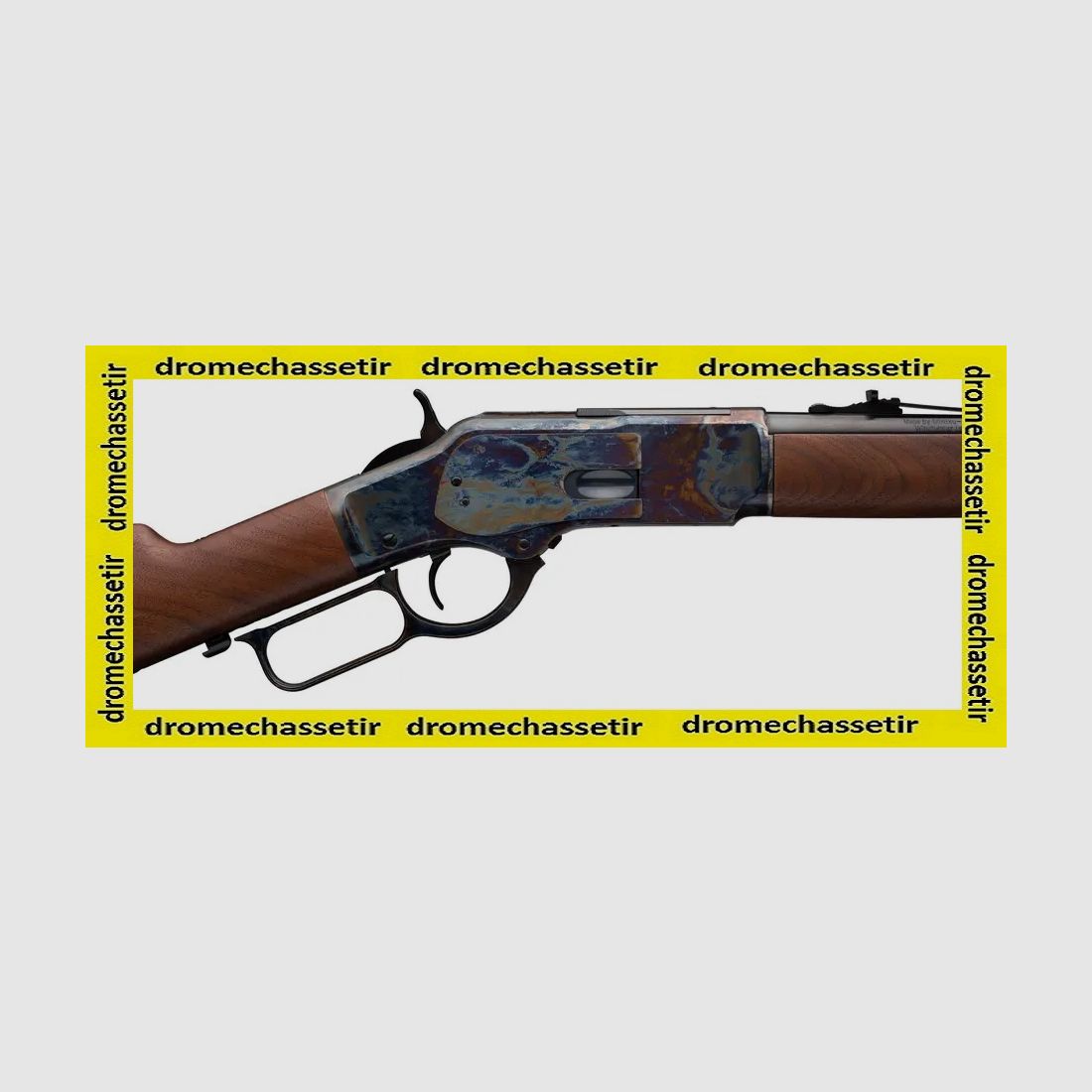 Onderhevelgeweer Winchester 1873 Short Rifle hoge kwaliteit kal. 45 Long Colt, afbeelding 5 van 6
