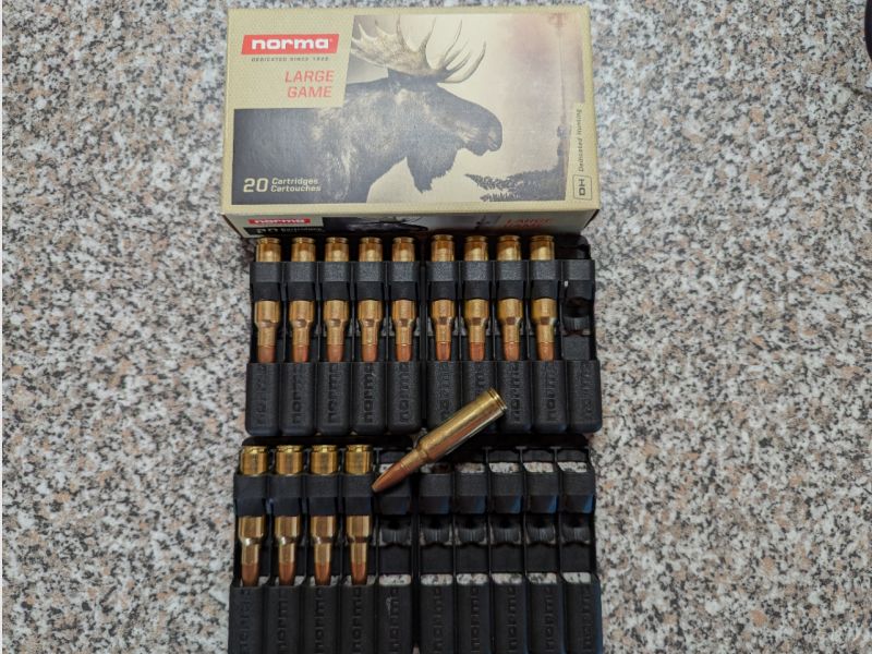 14 Schuss Norma Oryx 8,5x55 Blaser 14,9gramm 230grain