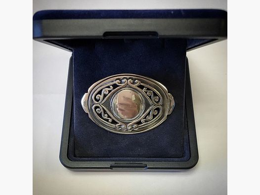 Gurtschnalle Silber Cordoba