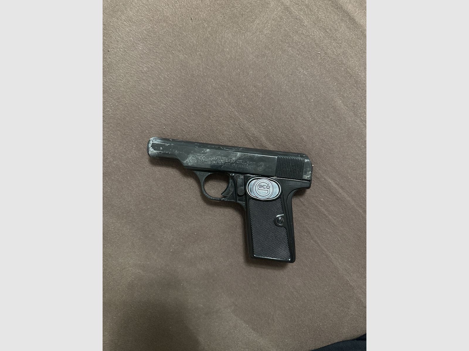 Geco Mod. 1910 8mm Gaz- pistolet de tir d'alarme