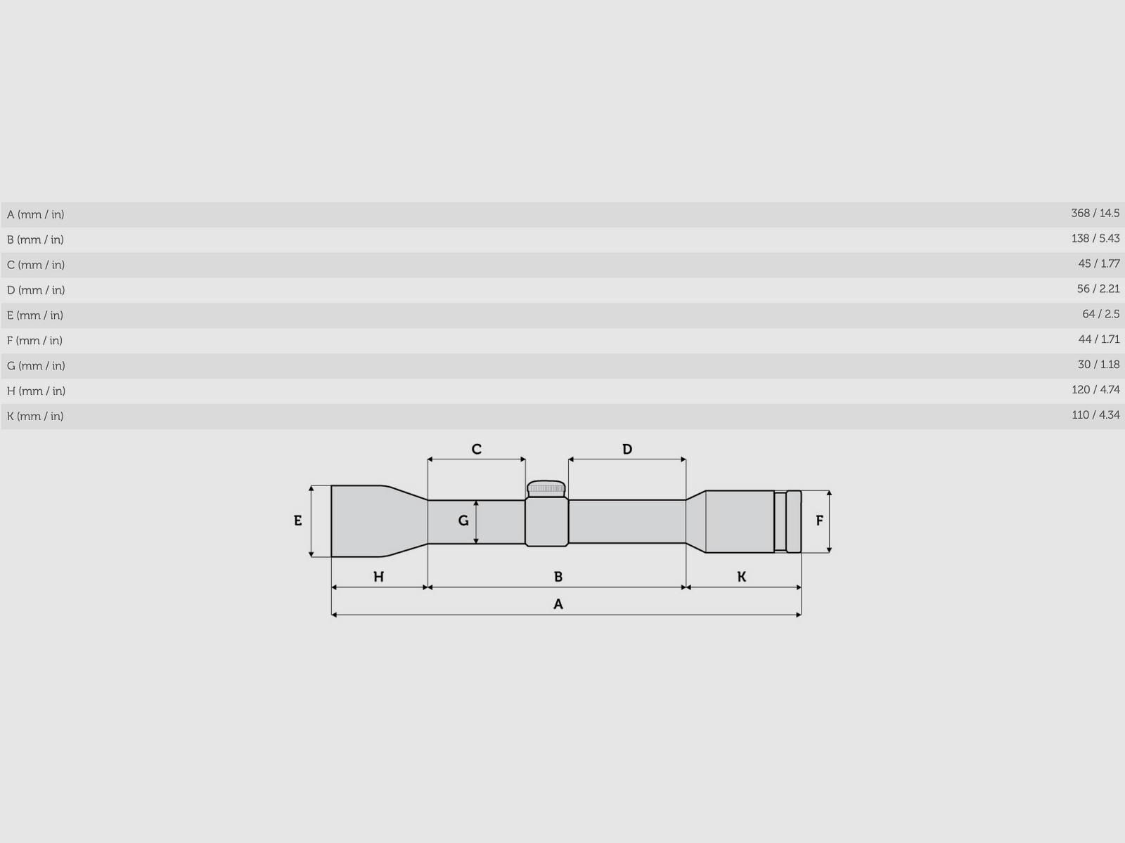 Meopta Zielfernrohr 2004223001 Optika6 3-18x56 RD SFP Red Dot 4C