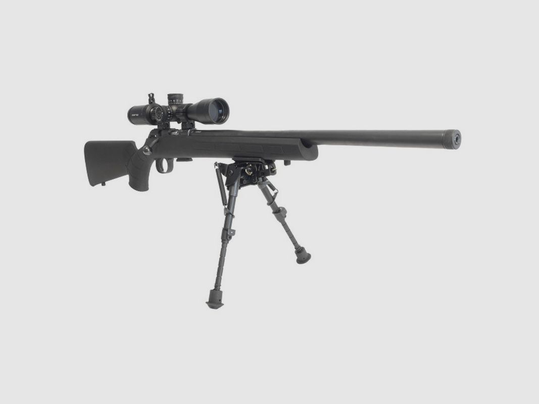 Pack Repetierbüchse .22LR CZ 457 Varmint Synthétique + Zielfernrohr 3-12x44 + Zweibein + Futteral, Bild 3 von 6