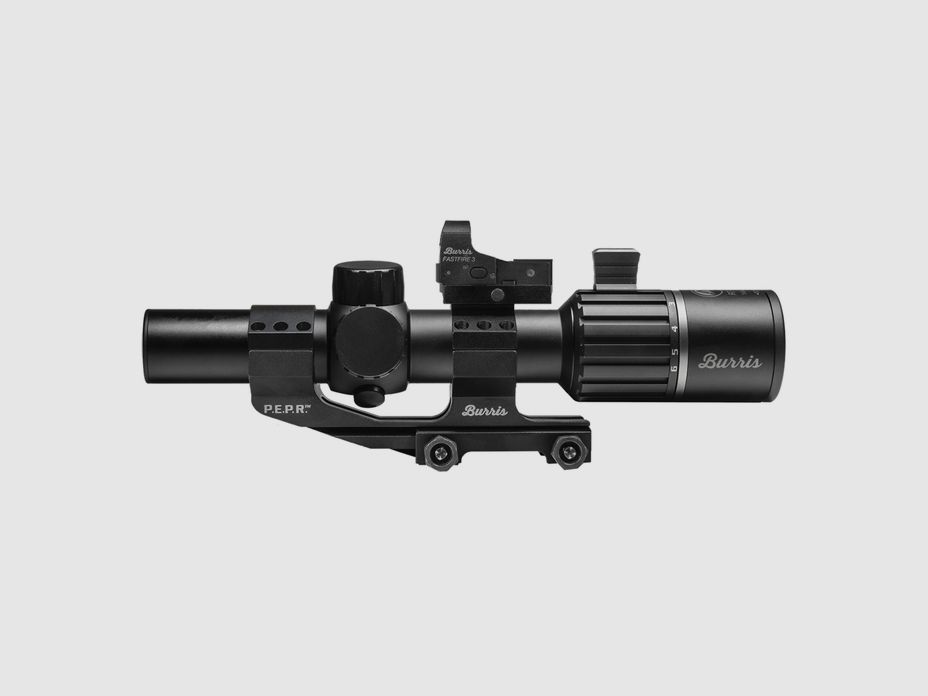 Burris RT-6 Combo AR Scope Complete Set incl. Red Dot and Mount, 1-6×24 Reticle LA Ballistic AR