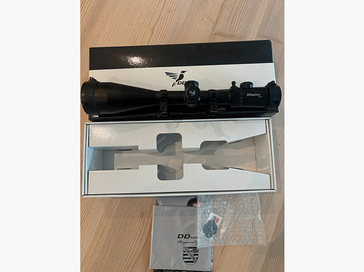 Zielfernrohr DDoptics Nighteagle V6 2,5-15x56, neuwertig , inkl. Schiene