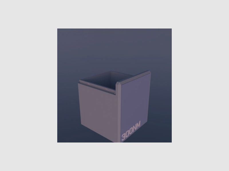 Filamelt Munitionsbox / .300 Norma Magnum / ‘Schiebedeckel’ / Patronenbox, Ammo Box