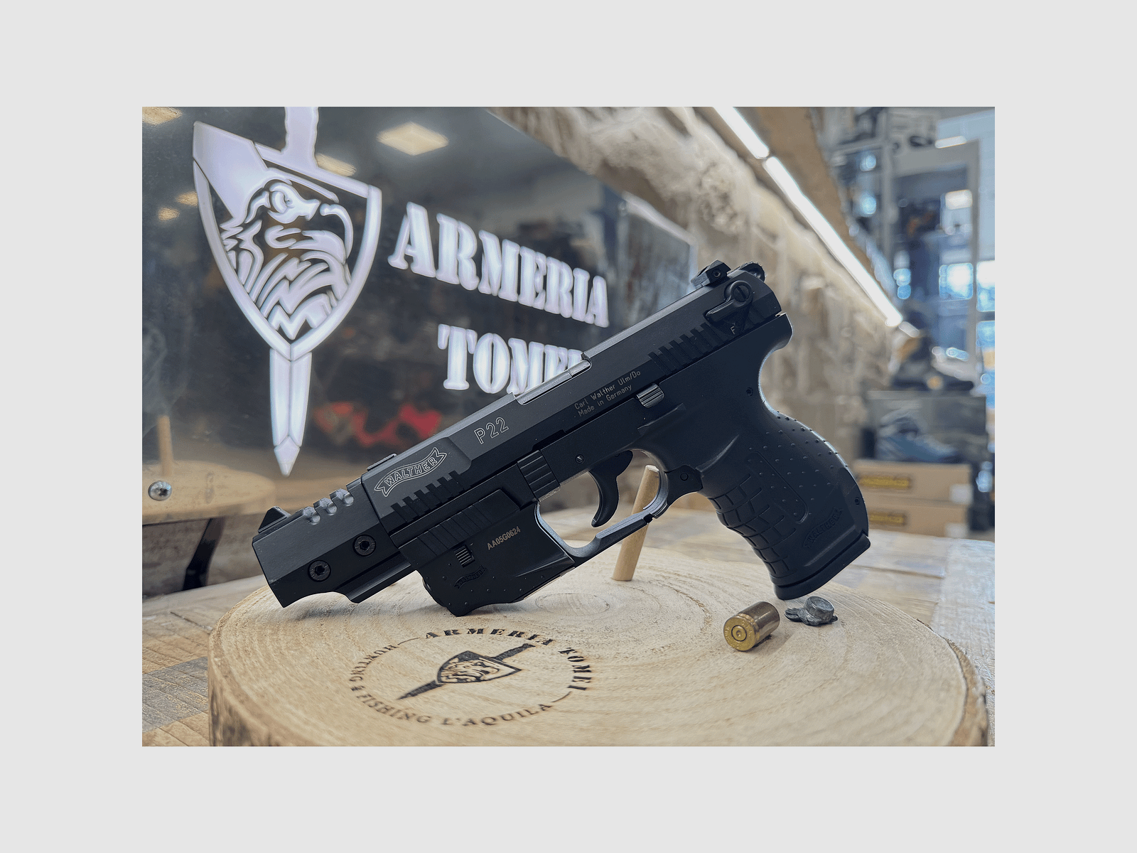 GEBRAUCHT – PISTOLE – WALTHER MOD. P22 TARGET Kal. 22LR, Bild 1 von 5