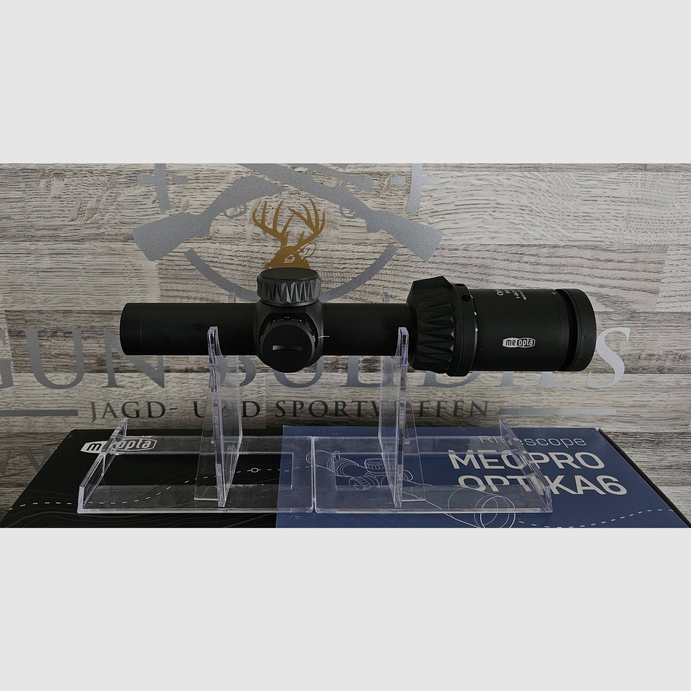 Doelrifle Meopta MeoPro OPTIKA6 1-6x24 RD SFP kruis met verlicht punt - Nieuwe goederen van de vakhandel -
