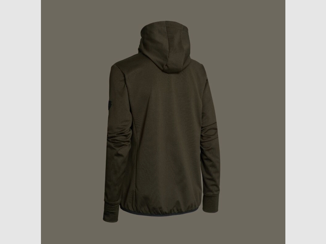 Northern Hunting Damen Fleecehoodie Saga Braun