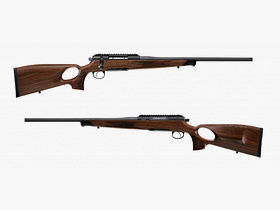 Rössler Signature Luxus Lochschaft, mit Zeiss Conquest V4 3-12x56