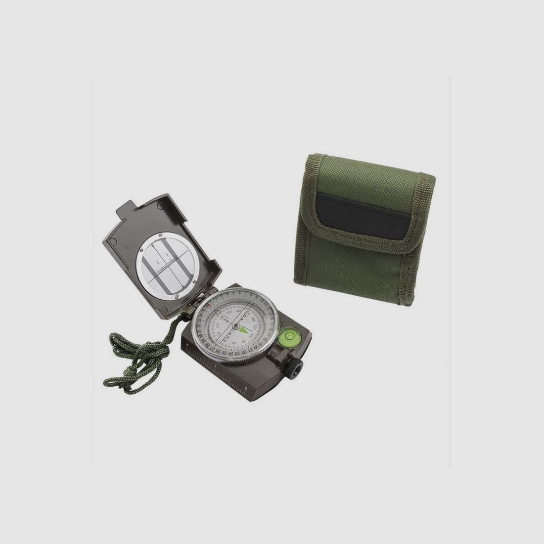 Armeekompass Metall m. Etui