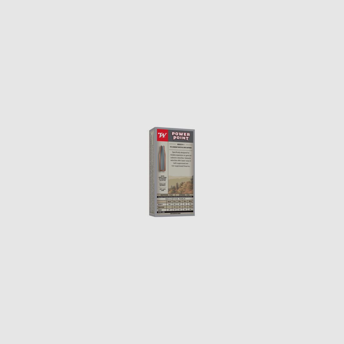 Winchester Subsonic 200grs - 20Stk