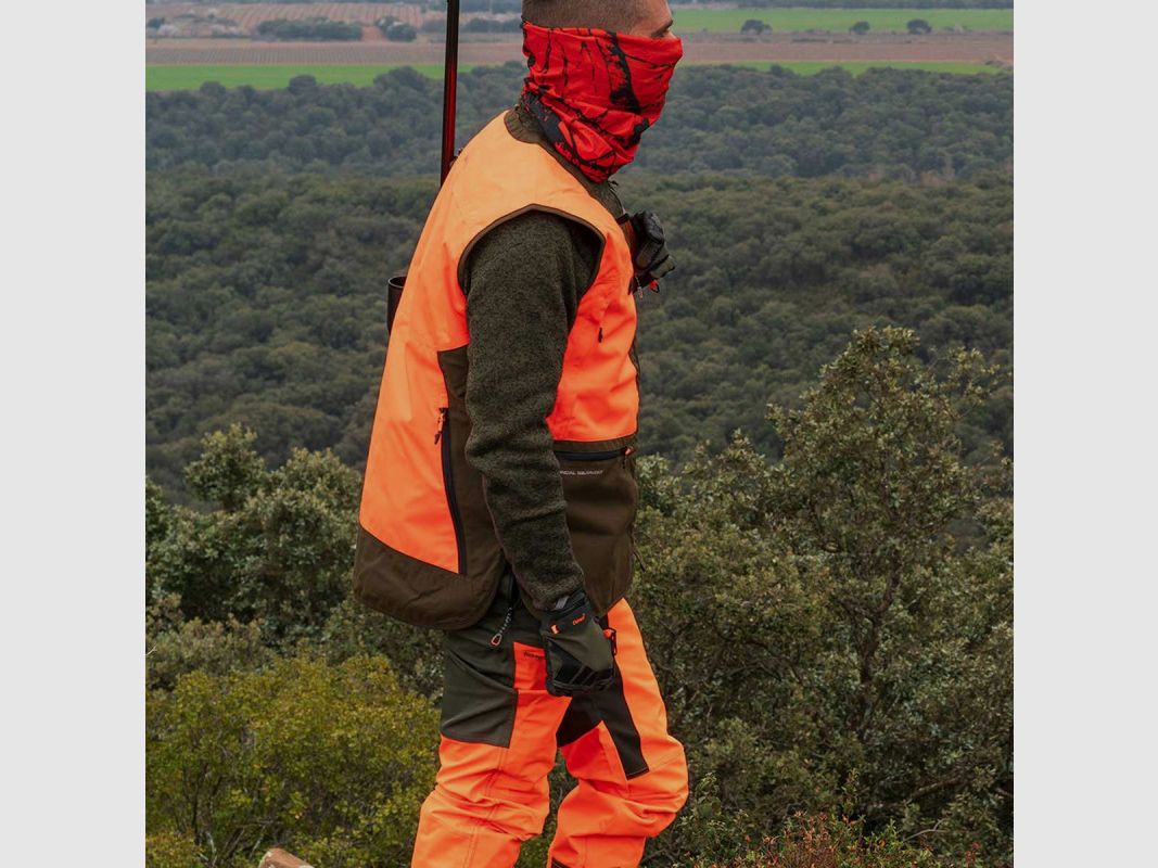 Jagdweste Onuris Orange/Grün - PSA, Bild 6 von 7