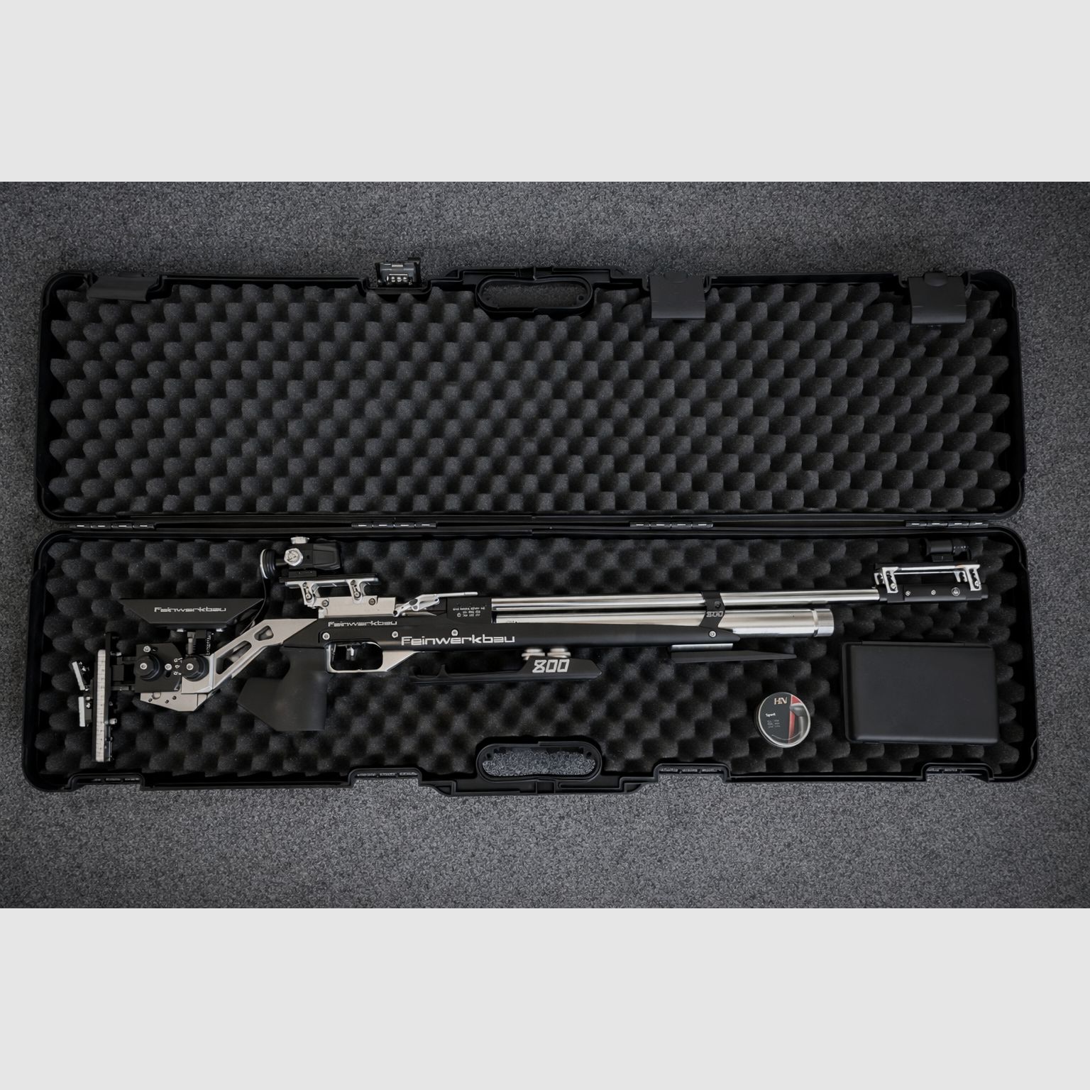 Feinwerkbau 800 Alu Hybrid – Praworęczny – Rozmiar uchwytu M – czarny