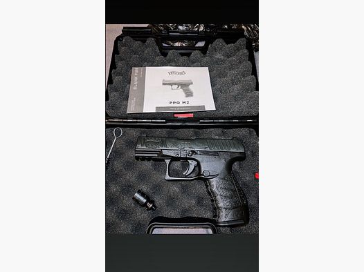 Walther PPQ M2 pistolet alarmowy 9mm P.A.K. czarny