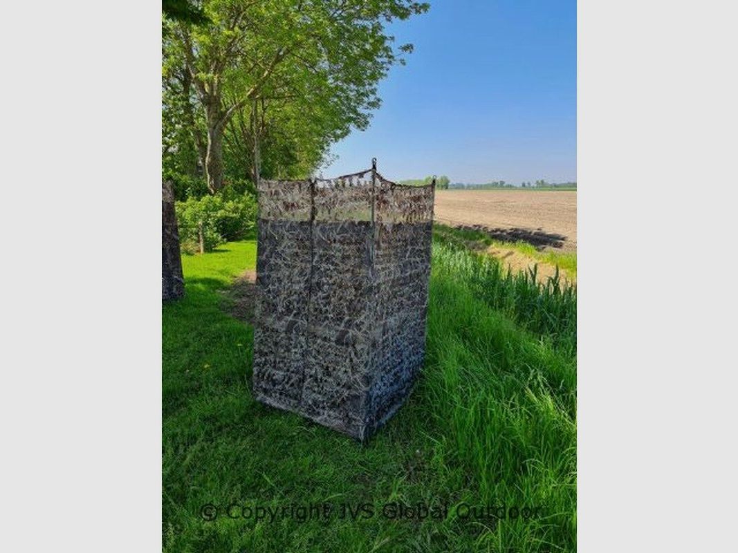 Tarnzelt Camouflage mit Rahmen inkl. Tarnnetz