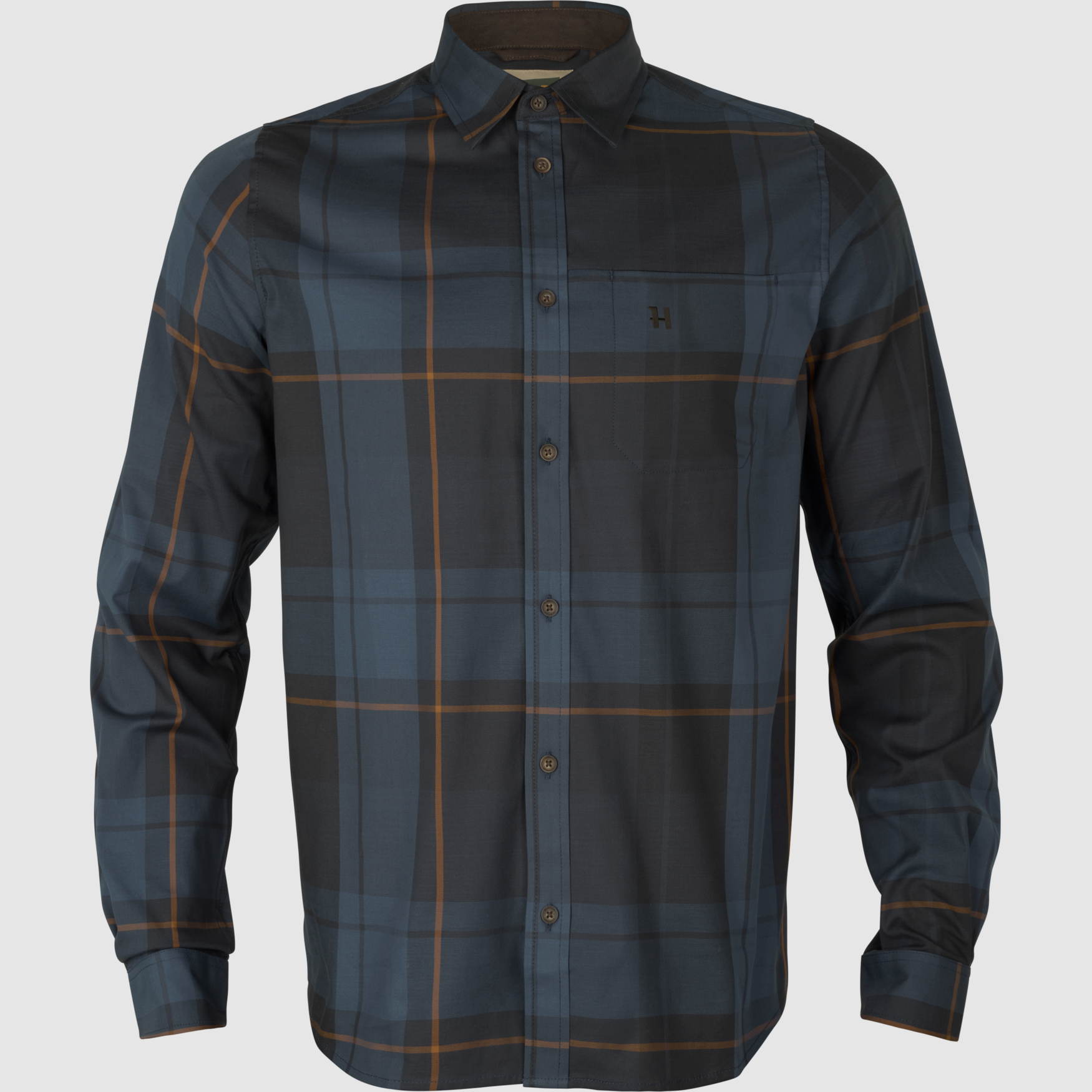 Härkila Akse L/S overhemd Blackberry Check (10723801), afbeelding 9 van 9