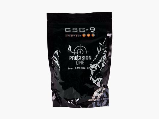 GSG-9 Precision Line 6mm BBs Białe 0,25 g 4.000 sztuk