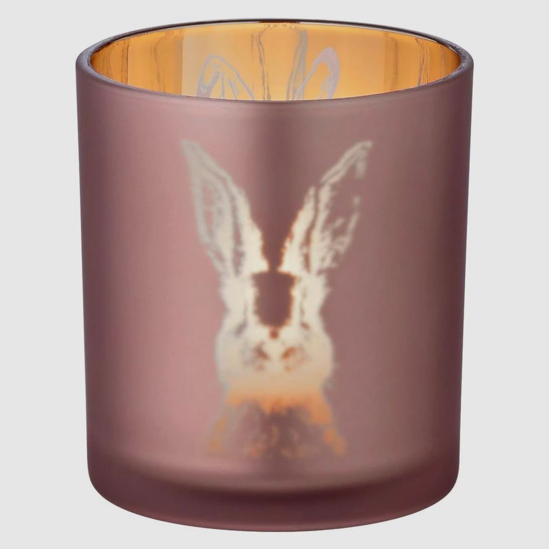 Teelichtglas Hase