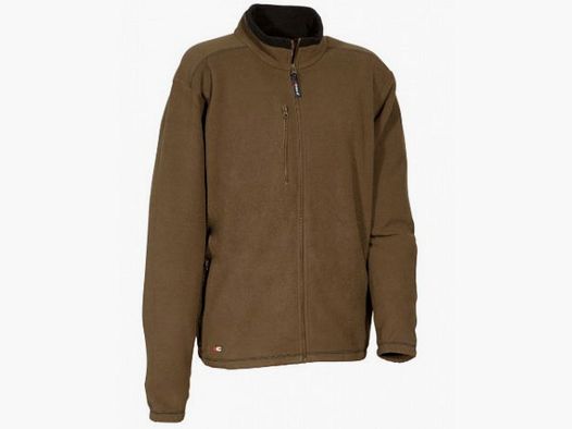 Cofra Fleecejack in groen model Alborg art. V549-0-03 COFRA