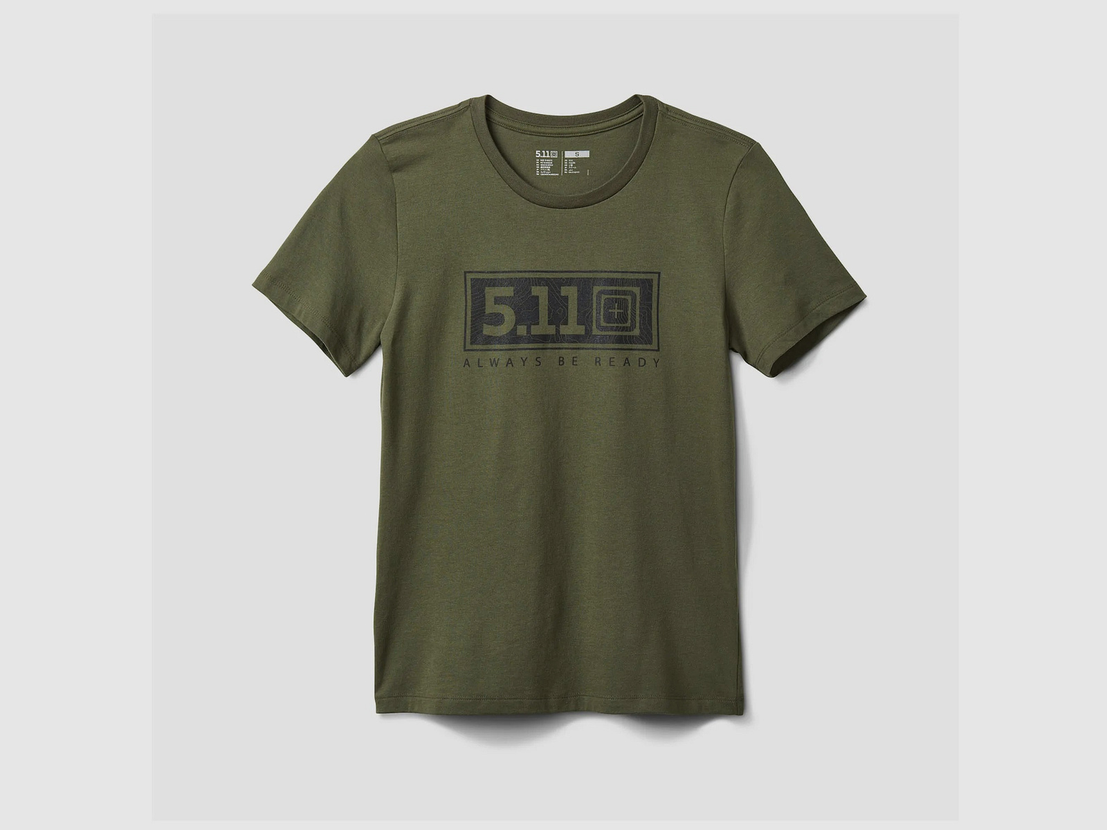 T-Shirt WM 5.11 Logo Rectangle Frauen