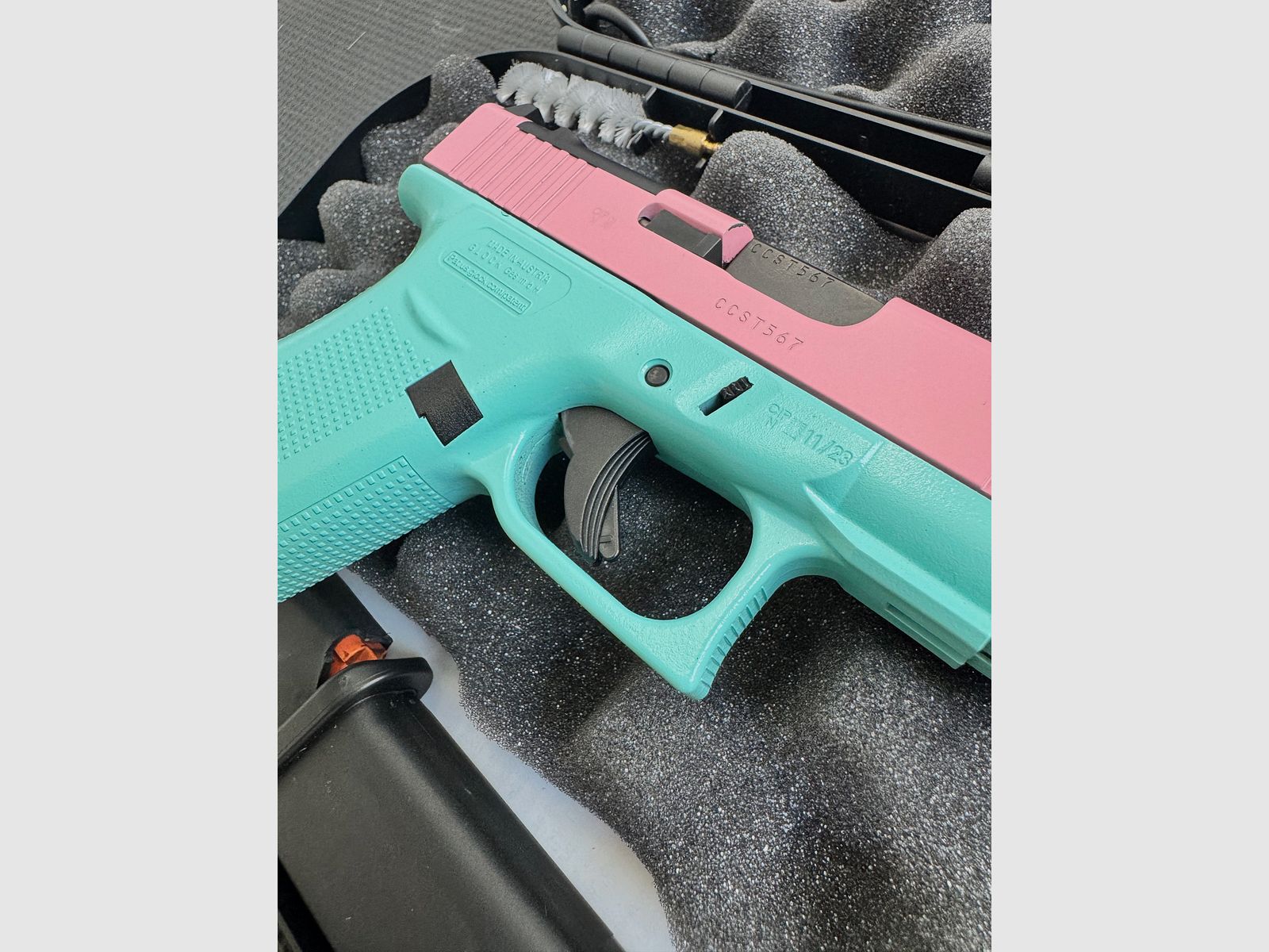 Glock 43X R/MOS/FS 9 x 19 mm inkl. rail, zdjęcie 9 z 15
