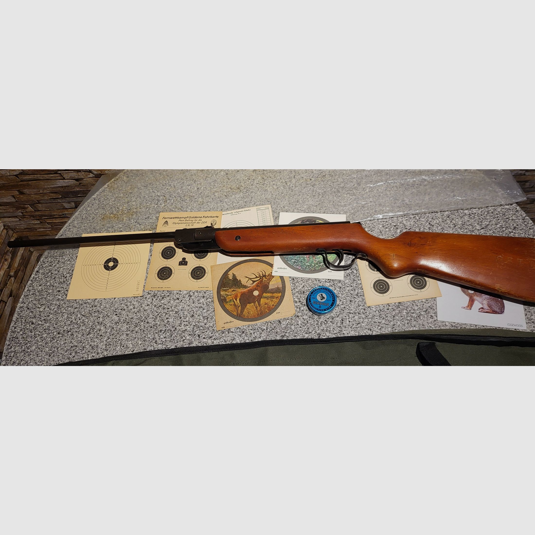 Luftgewehr Haenel Knicker Modell 300
