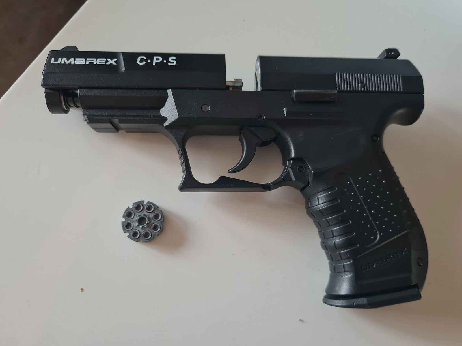 Umarex CPS CO₂ 4,5 mm (.177) Diabolo Guter Zuatand