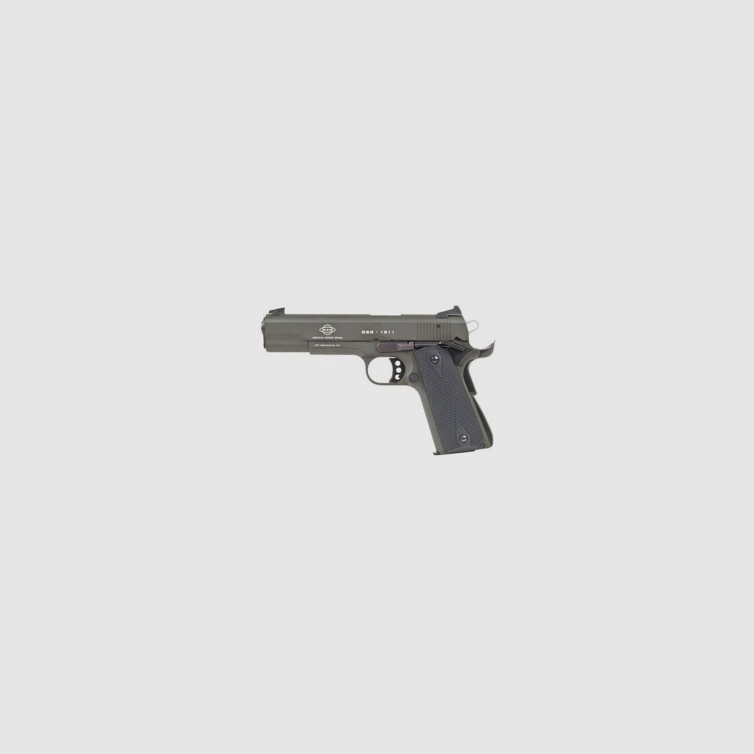 GSG 1911 OD Green pistool .22 LR, afbeelding 1 van 2