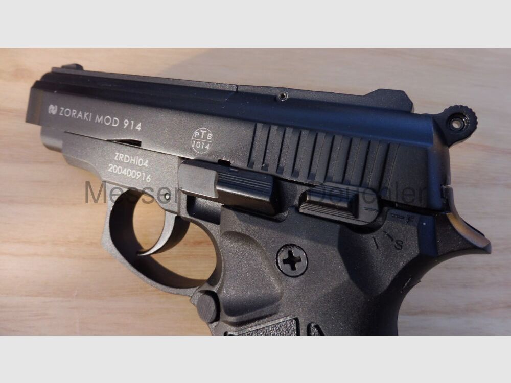 Zoraki 914 PTB schwarz