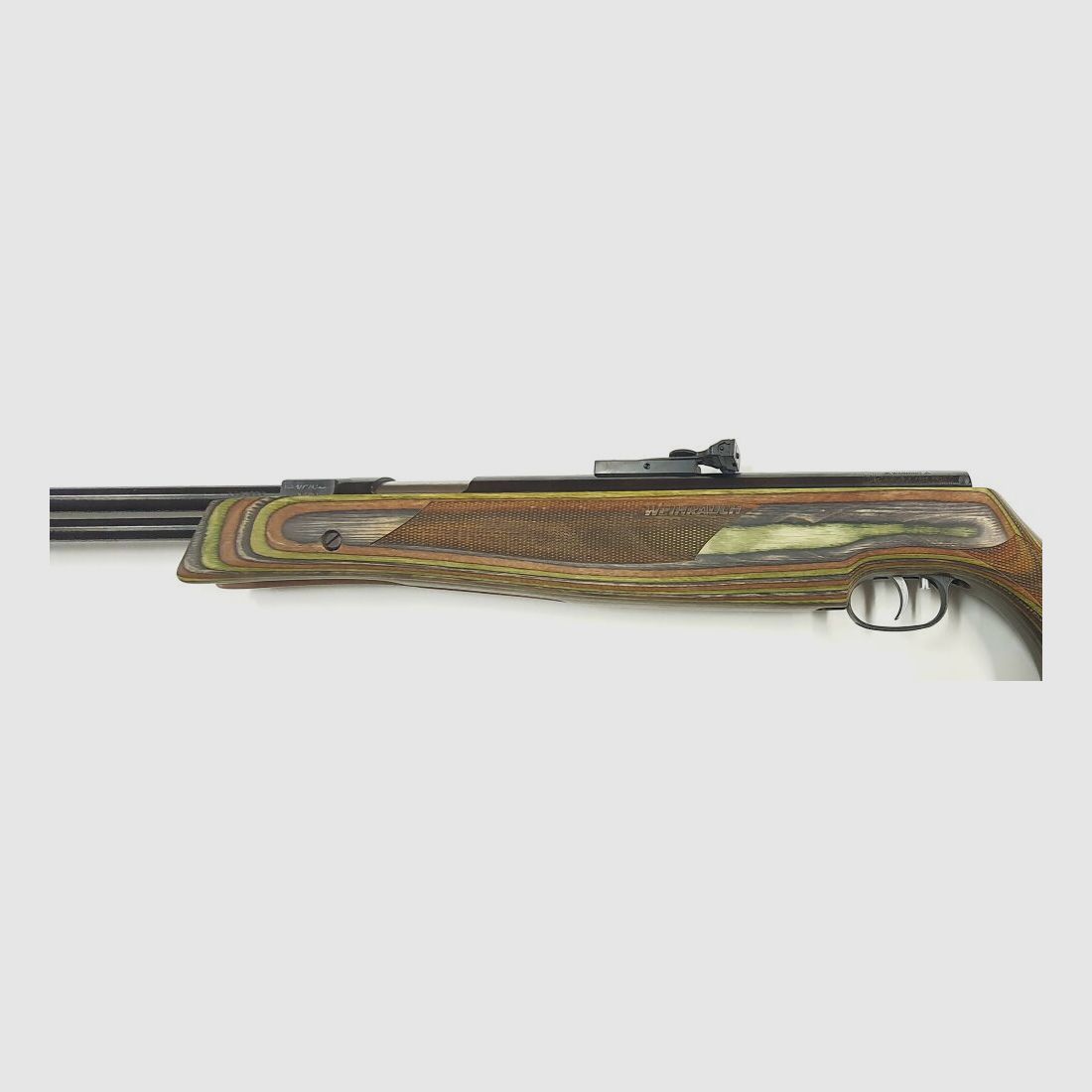 Weihrauch HW 77 carabine à air Édition Spéciale bois stratifié, calibre 4,5 ; F dans l'étoile à cinq branches