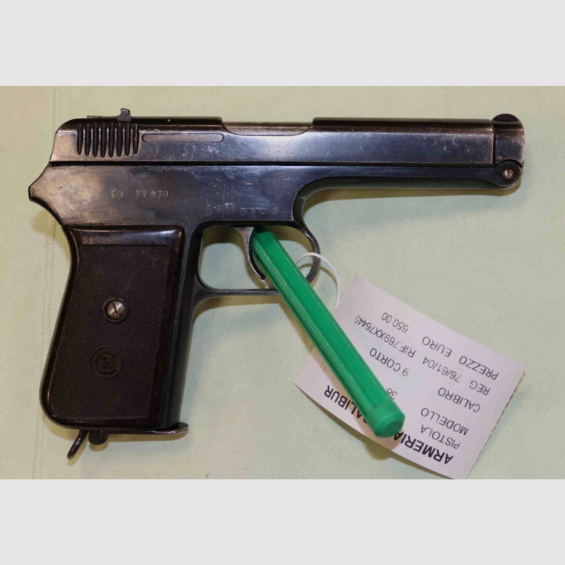 CZ Model 38 Pistol Caliber 9 Short, image 6 of 8