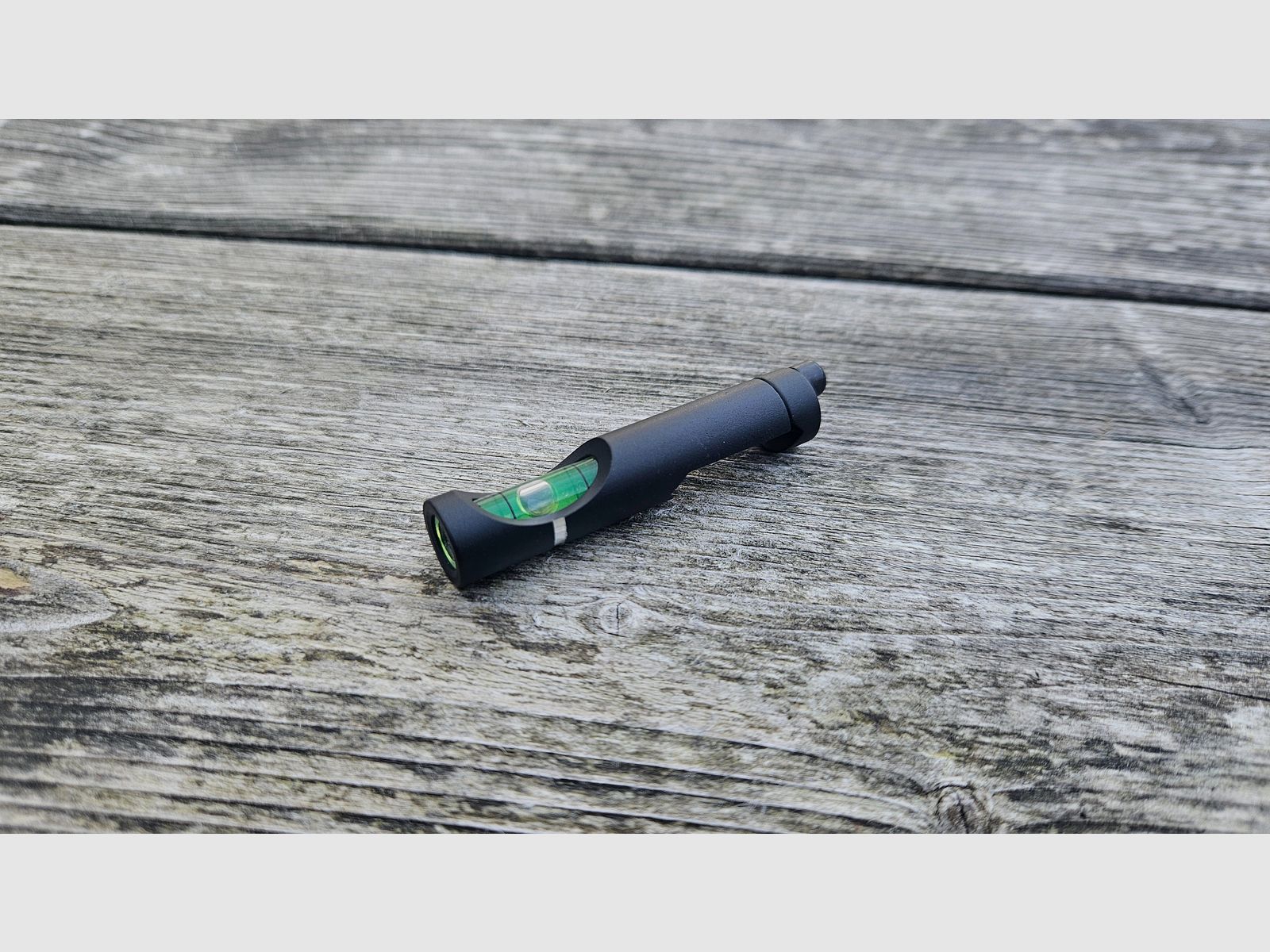 Nivel de burbuja para riel prismático 11mm/22mm - Mira telescópica para tiro de campo