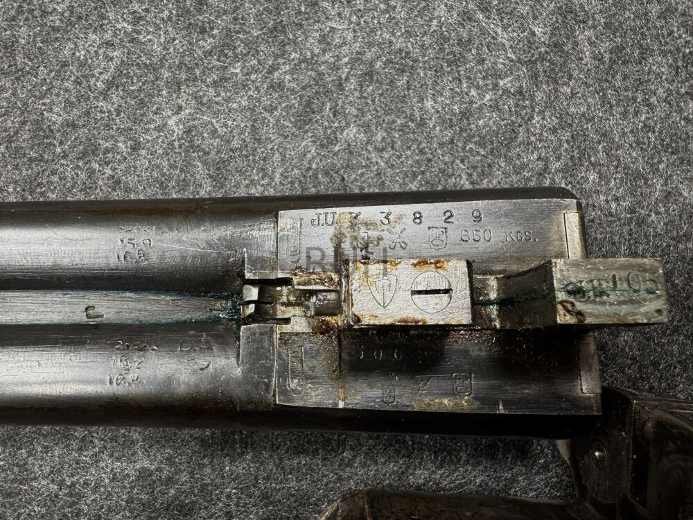 Doppelflinte Eibar 16/70 - defekt/Teilespender ohne