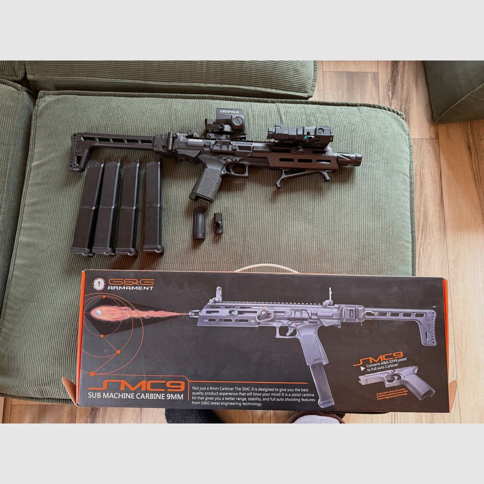 G&G SMC9 inkl. Anbauteile