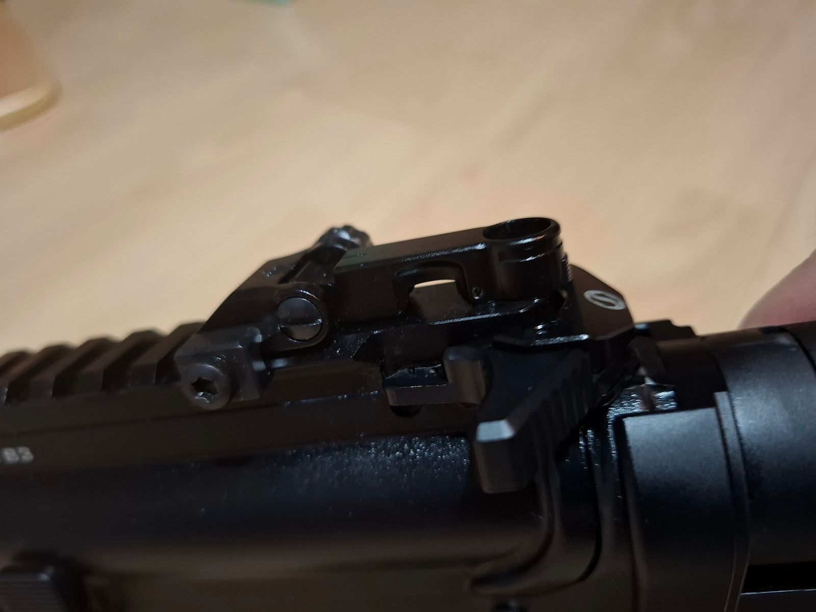 ERA-TAC Notvisierung completa para Picatinny con miras y alza