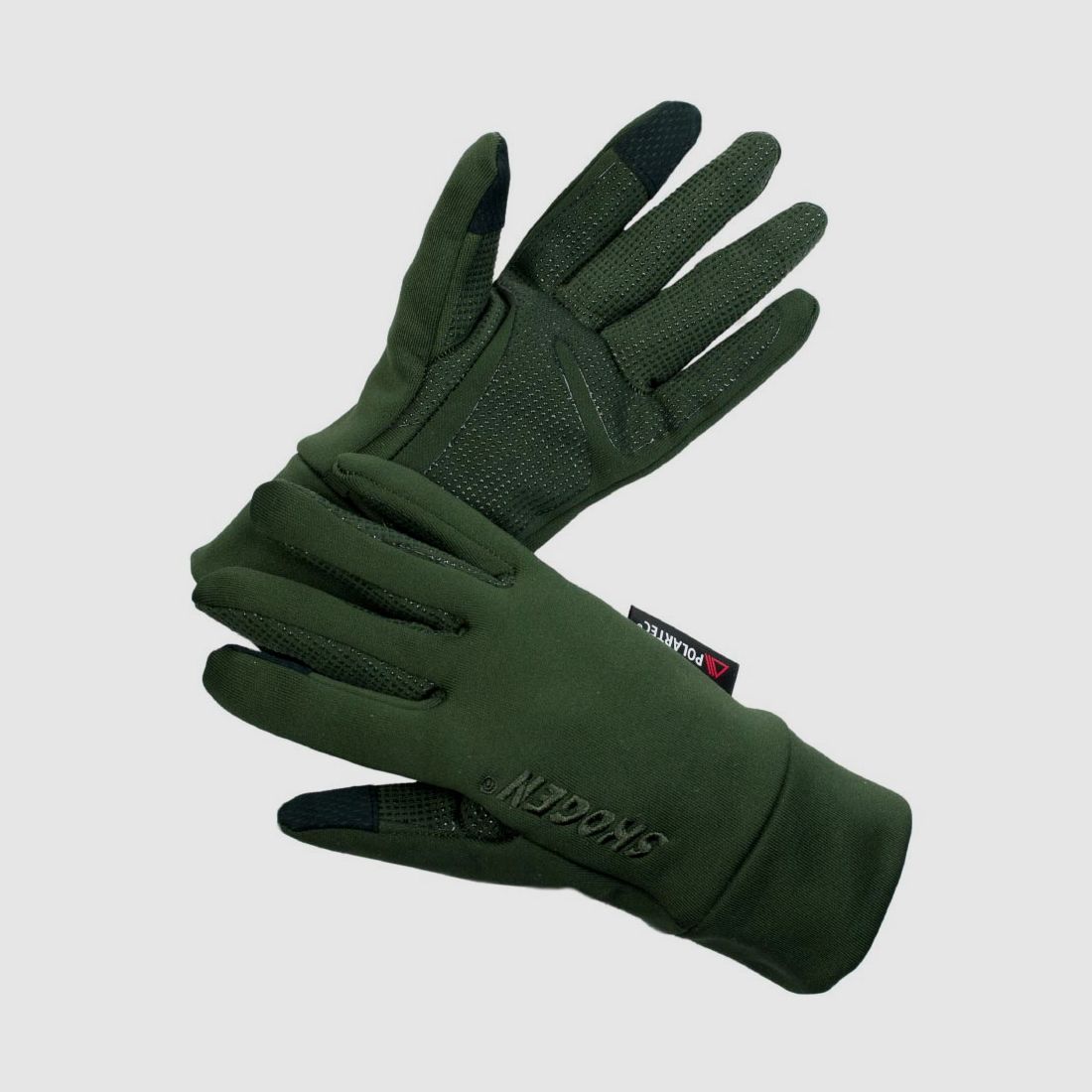 Skogen Handschuh Polartec Dunkel-Olive