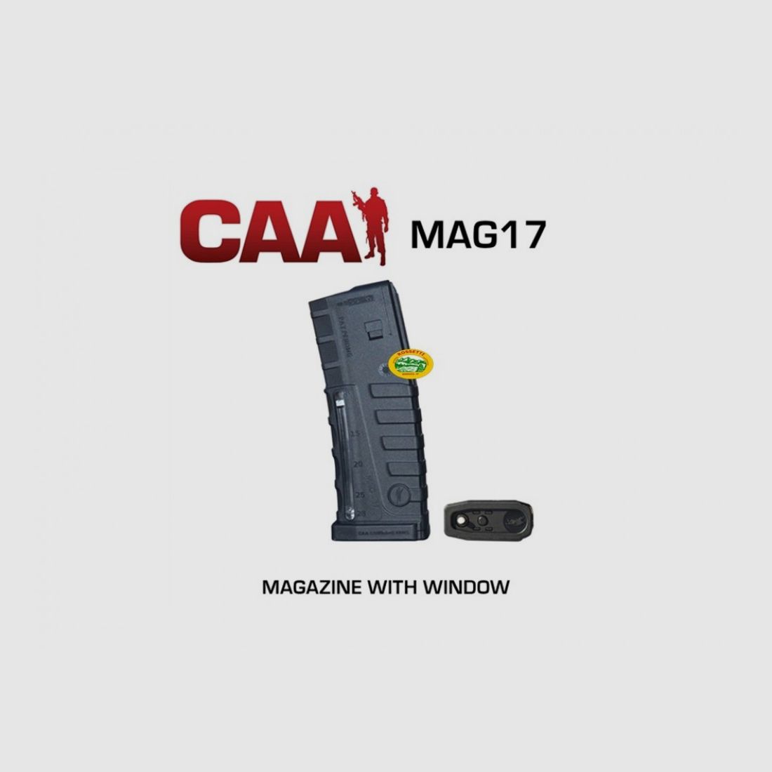 CAA Magazin mit Fenster für AR15 .223 Rem 30 Schuss