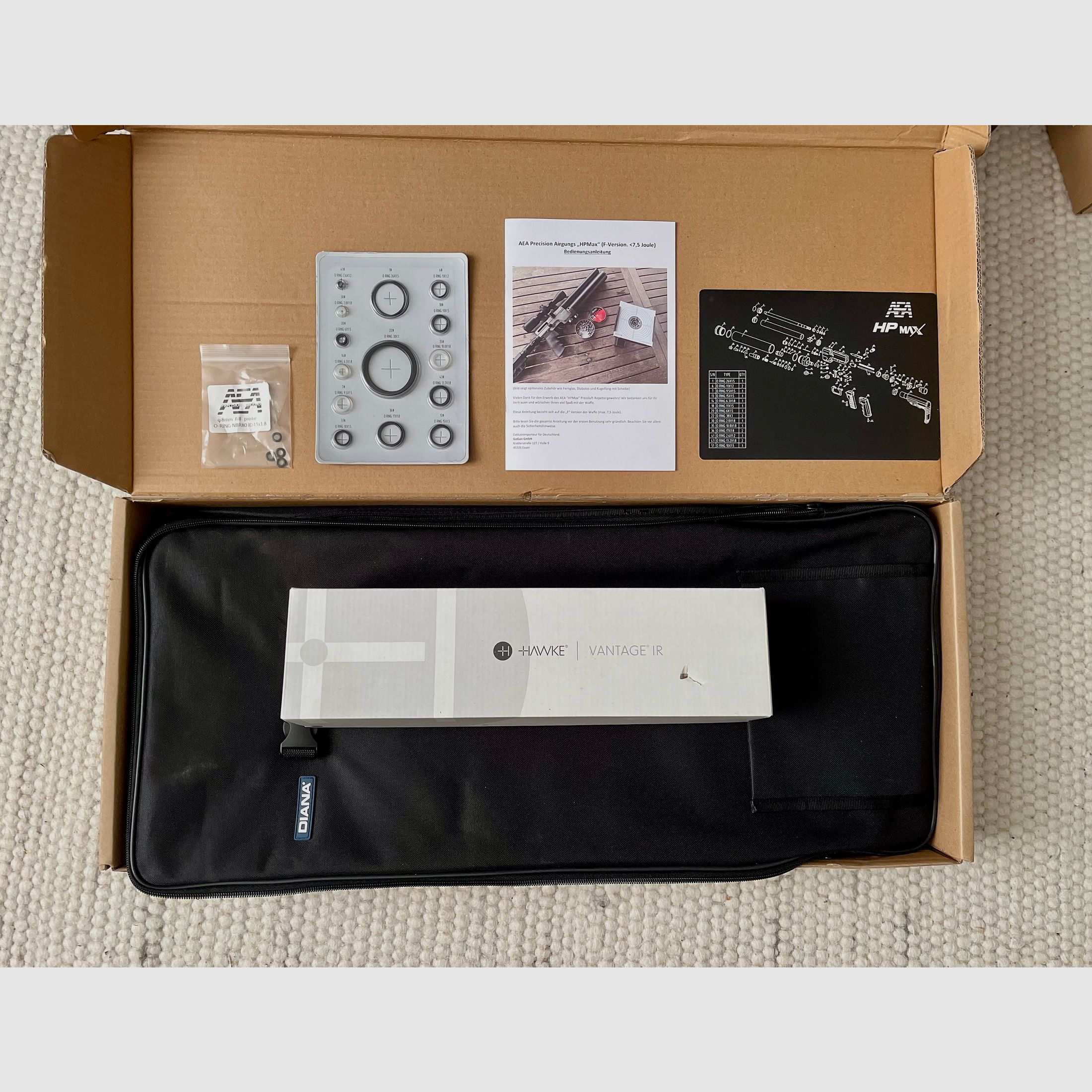 AEA Hp Max + accessoires