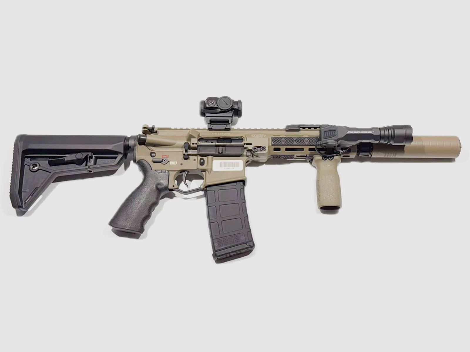 LMT Defense Mars-L "London Police PDW" FDE 8" / 5.56×45 Complete Package, image 1 of 4