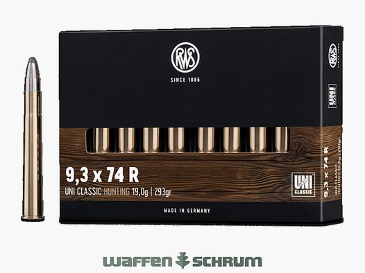 RWS UNI Classic 19,0g - 293gr 9,3x74R