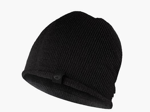 Buff knitted hat Lekey graphite