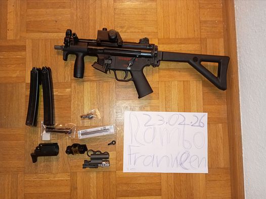 VFC MP5K PDW GBB V2 Umbau + Tuning