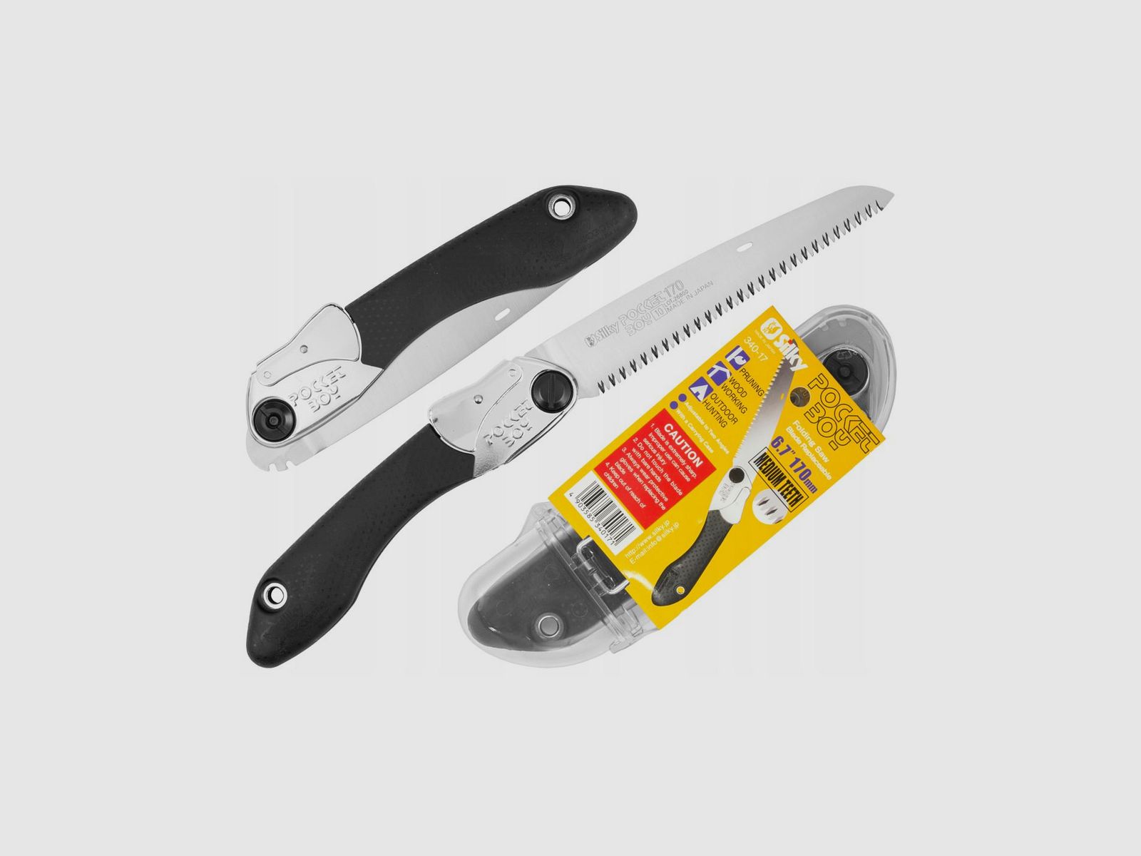 Folding hand saw SILKY POCKETBOY 170-10