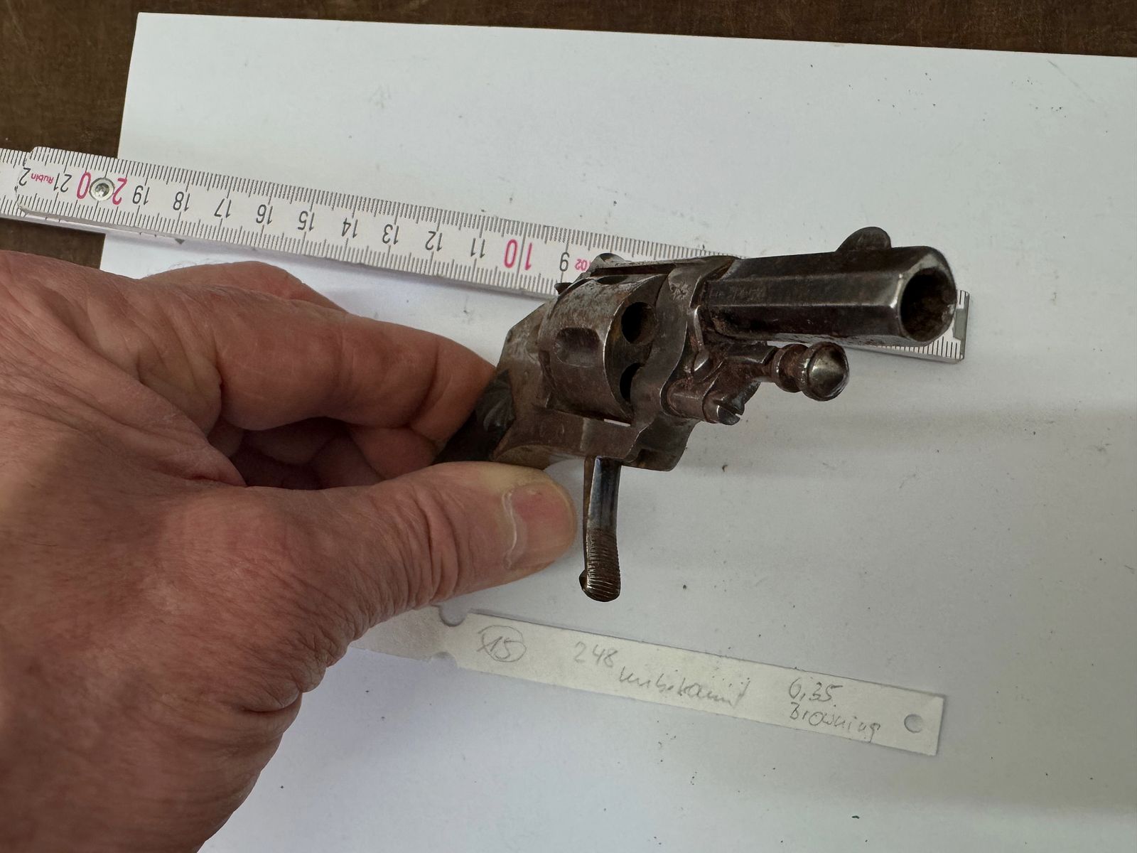 Taschen Revolver Kal. 6.35