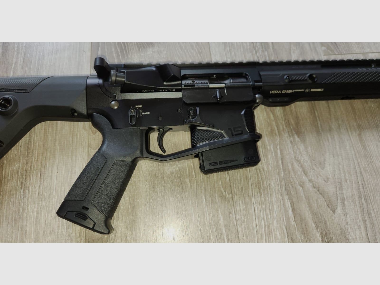 Hera 15th Gen. 2 met een looplengte van 16,75 inch in kaliber .223 remington